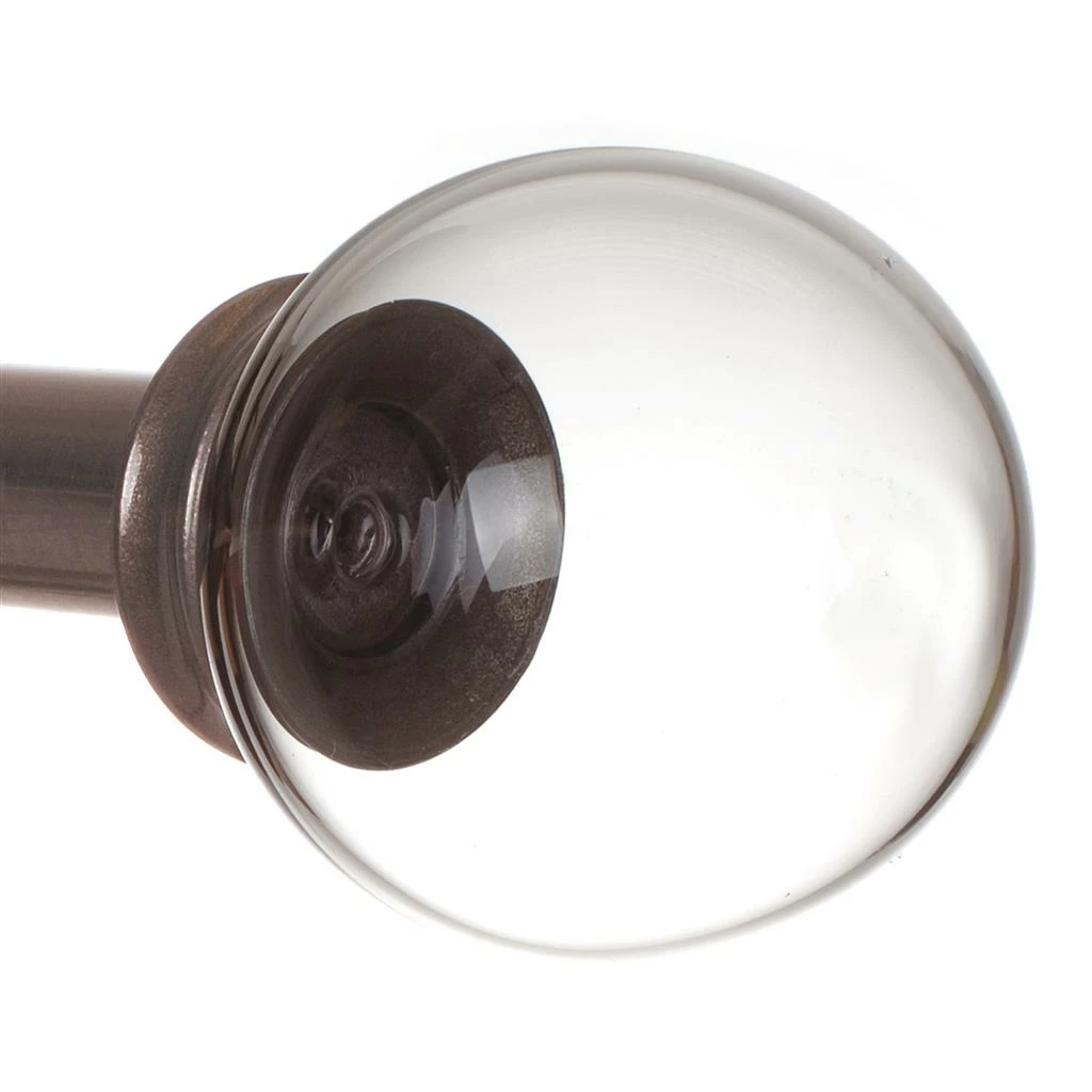Glass Finial For 20mm Pole In Polished 5 Glass Finial For 20mm Pole In Polished - Image 3