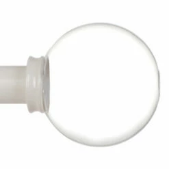 25mm Glass Finial In Clay