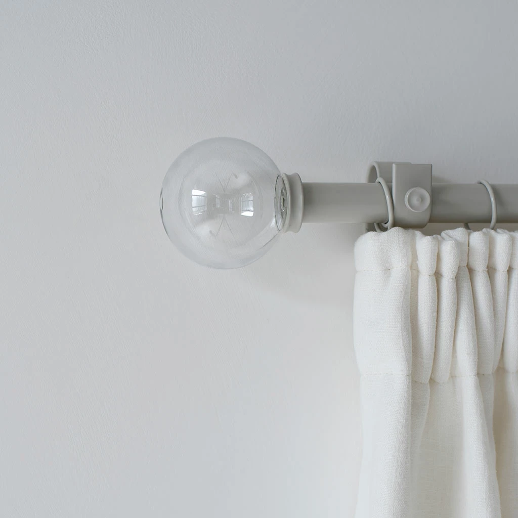 25mm Glass Finial In Clay 4 25mm Glass Finial In Clay - Image 2