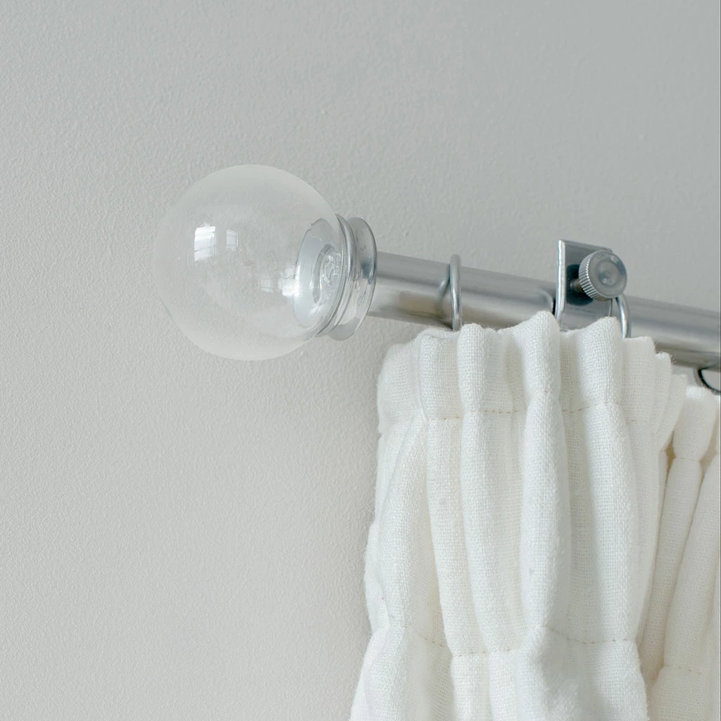 25mm Glass Finial In Mercury 4 25mm Glass Finial In Mercury - Image 2