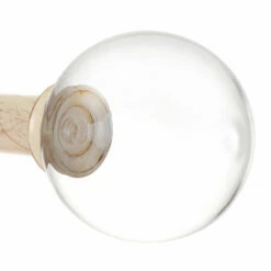 25mm Glass Finial In Old Ivory 9 25mm Glass Finial In Old Ivory -Jim Lawrence Sales 452oi 20