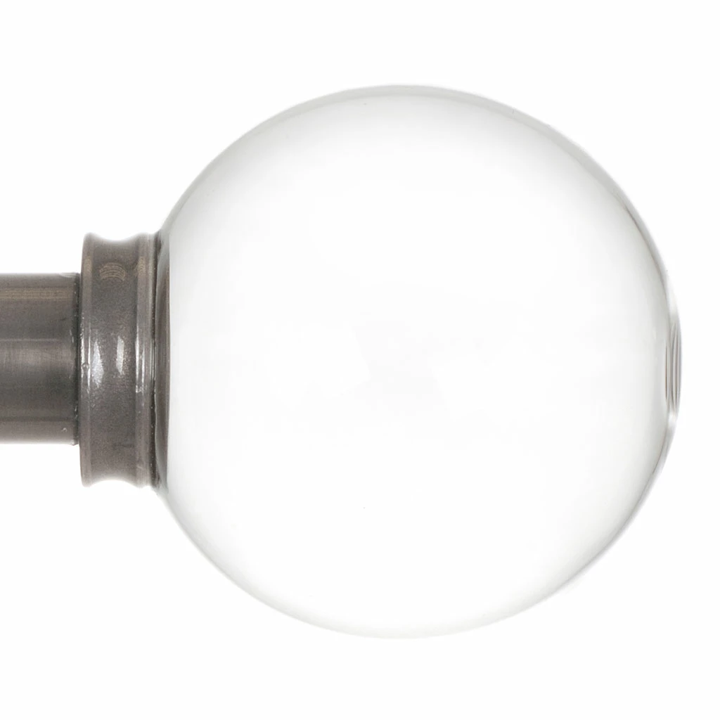 25mm Glass Finial In Polished 3 25mm Glass Finial In Polished
