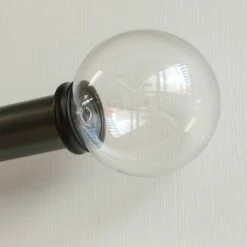 38mm Glass Finial In Matt Black 9 38mm Glass Finial In Matt Black -Jim Lawrence Sales 453mb 4