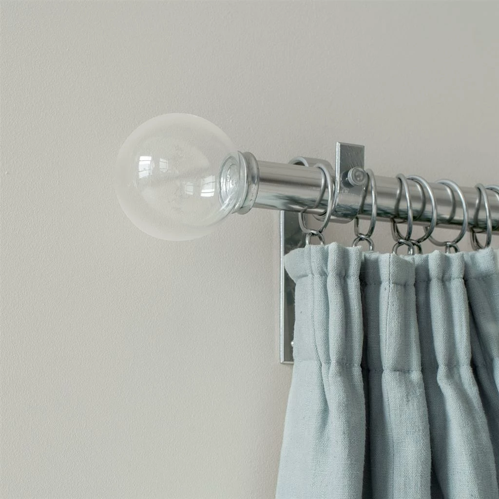 38mm Glass Finial In Mercury 4 38mm Glass Finial In Mercury - Image 2