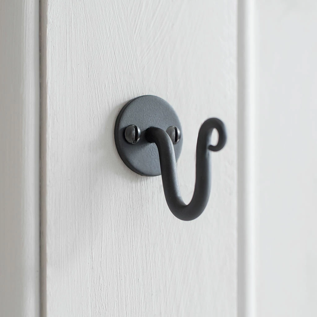 Hatton Holdback Hook In Matt Black 4 Hatton Holdback Hook In Matt Black - Image 2