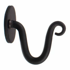 Hatton Holdback Hook In Matt Black 11 Hatton Holdback Hook In Matt Black -Jim Lawrence Sales 5009mb 20