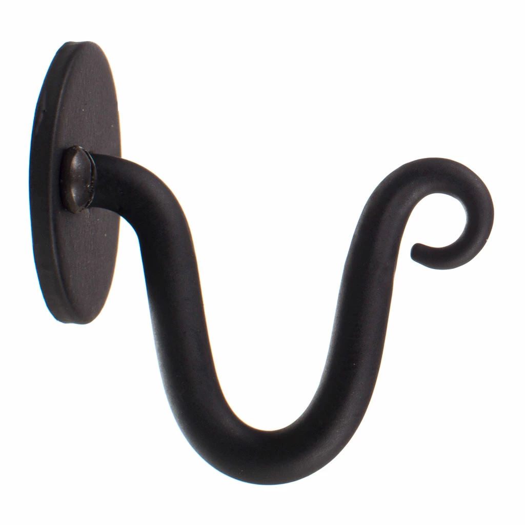 Hatton Holdback Hook In Matt Black 6 Hatton Holdback Hook In Matt Black - Image 4