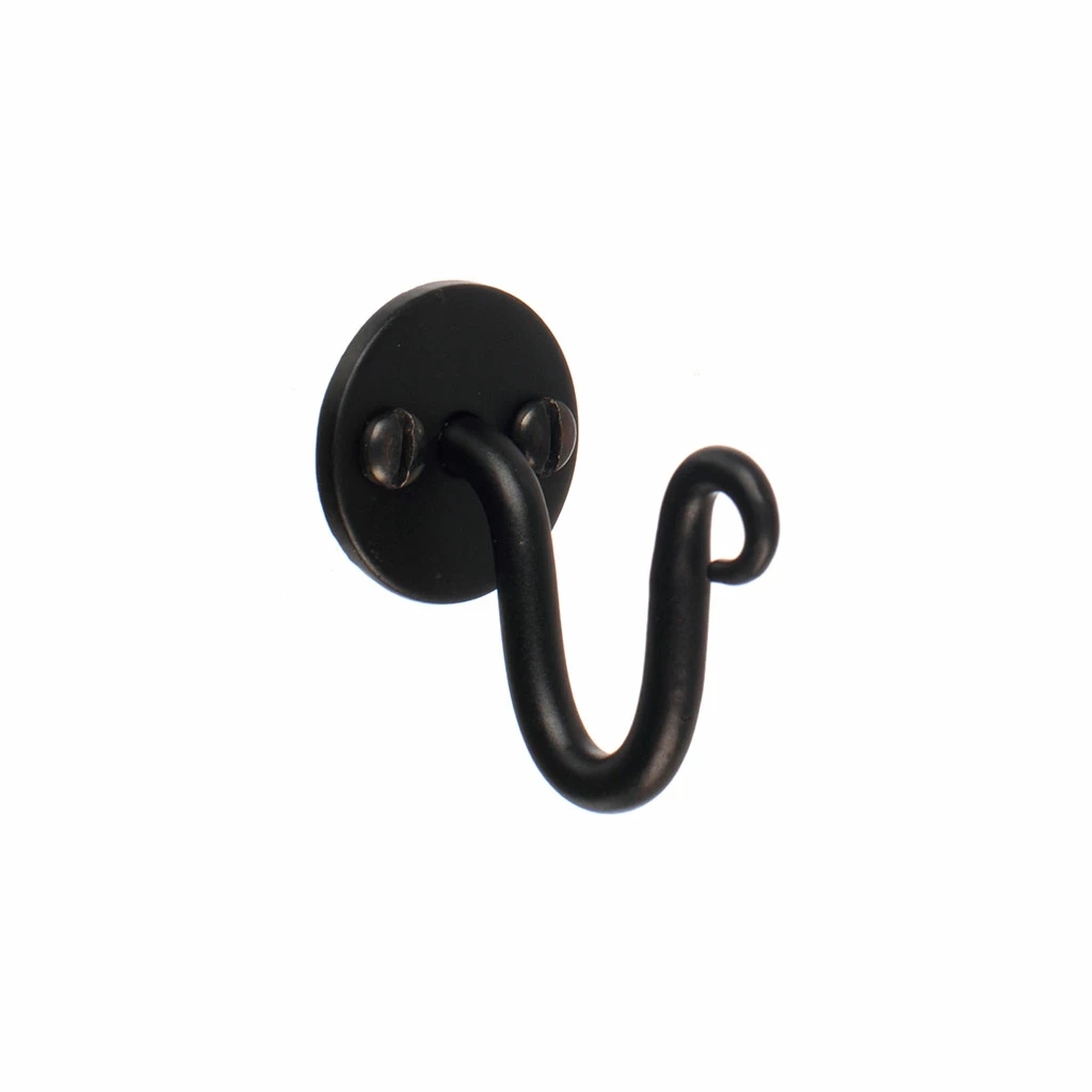 Hatton Holdback Hook In Matt Black 8 Hatton Holdback Hook In Matt Black - Image 6