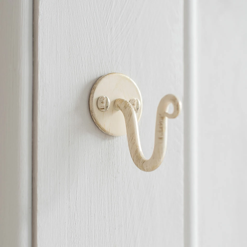 Hatton Holdback Hook In Old Ivory 3 Hatton Holdback Hook In Old Ivory - Image 2