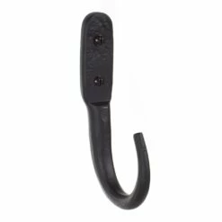 13cm Barn Wall Hook In Matt Black
