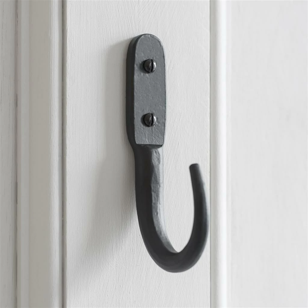 13cm Barn Wall Hook In Matt Black 5 13cm Barn Wall Hook In Matt Black - Image 3