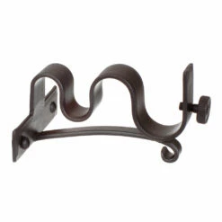 20/12mm Double Pole Centre Bracket In Beeswax 9 20/12mm Double Pole Centre Bracket In Beeswax -Jim Lawrence Sales 6002bw 20