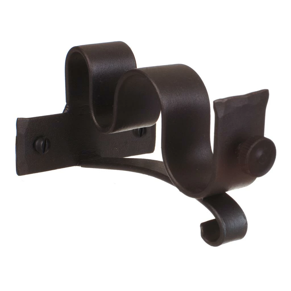 25/12mm Double Pole Centre Bracket In Beeswax 4 25/12mm Double Pole Centre Bracket In Beeswax - Image 2