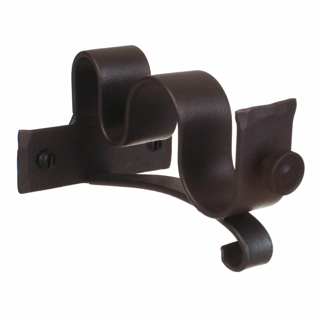 25/12mm Double Pole Centre Bracket In Beeswax 3 25/12mm Double Pole Centre Bracket In Beeswax