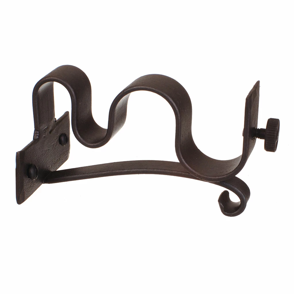 25/12mm Double Pole Centre Bracket In Beeswax 8 25/12mm Double Pole Centre Bracket In Beeswax - Image 6