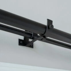 38/20mm Double Pole Centre Bracket In Matt Black 11 38/20mm Double Pole Centre Bracket In Matt Black -Jim Lawrence Sales 6004mb 12 1