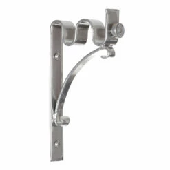 12/12mm Double Pole Standard Bracket In Mercury
