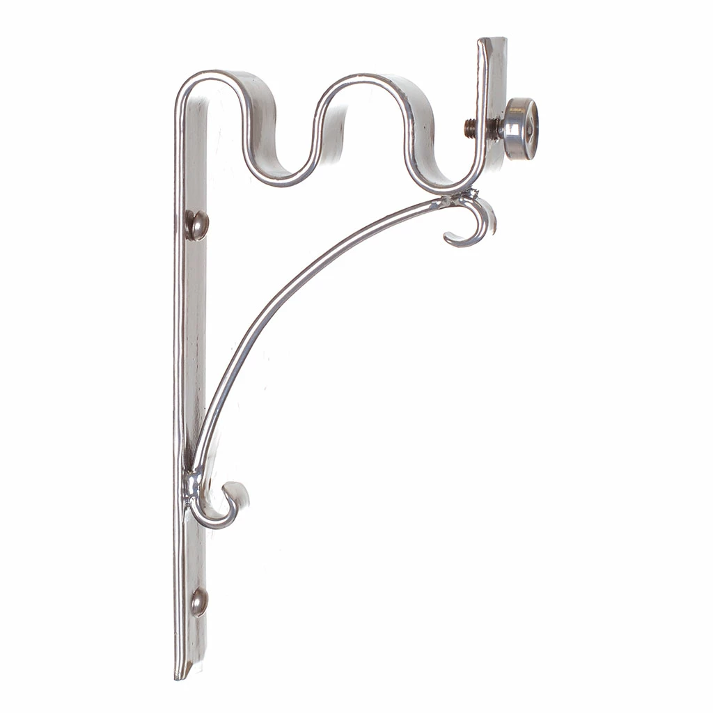 12/12mm Double Pole Standard Bracket In Mercury 6 12/12mm Double Pole Standard Bracket In Mercury - Image 4