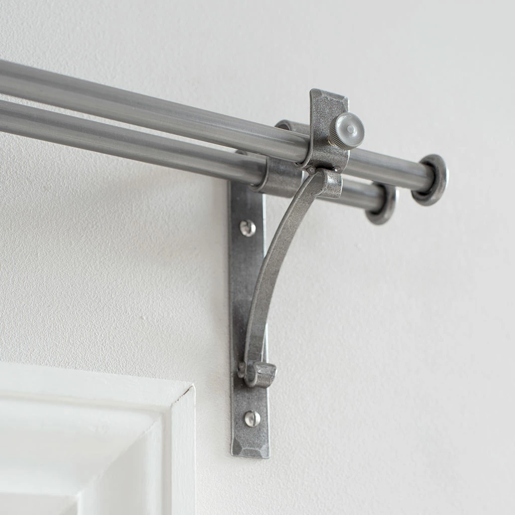 12/12mm Double Pole Standard Bracket In Polished 4 12/12mm Double Pole Standard Bracket In Polished - Image 2