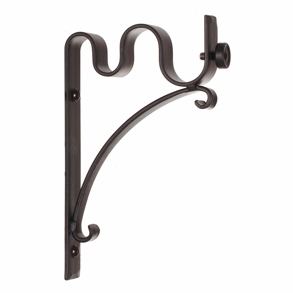 20/12mm Double Pole Standard Bracket In Matt Black 6 20/12mm Double Pole Standard Bracket In Matt Black - Image 4
