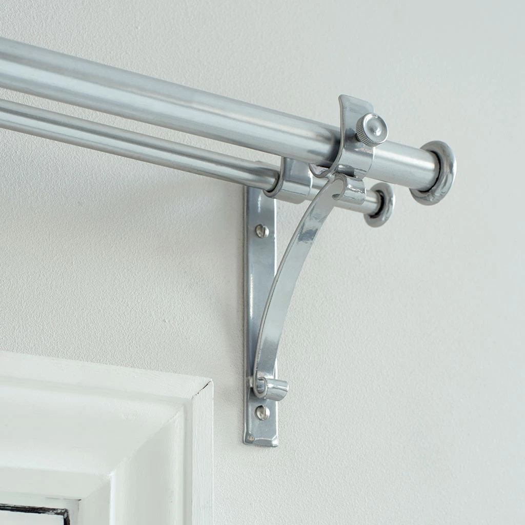 20/12mm Double Pole Standard Bracket In Mercury 4 20/12mm Double Pole Standard Bracket In Mercury - Image 2