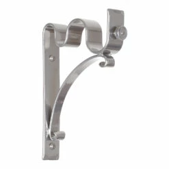 25/12mm Double Pole Standard Bracket In Mercury