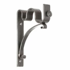 25/12mm Double Pole Standard Bracket In Polished