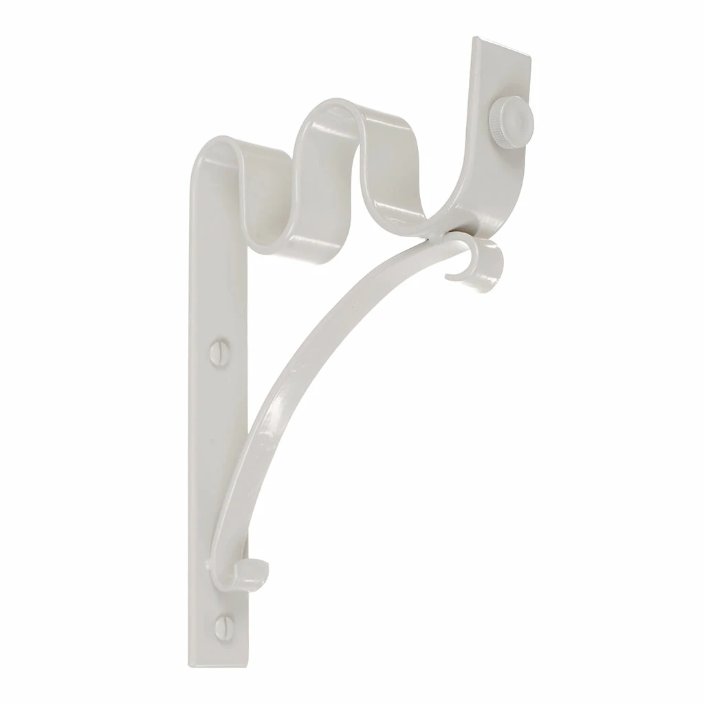 38/20mm Double Pole Standard Bracket In Clay 3 38/20mm Double Pole Standard Bracket In Clay