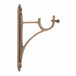 25mm Brett Standard Bracket In Antiqued Brass 11 25mm Brett Standard Bracket In Antiqued Brass -Jim Lawrence Sales 6010ab 20