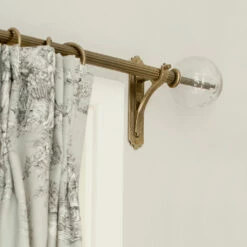 25mm Brett Standard Bracket In Antiqued Brass 13 25mm Brett Standard Bracket In Antiqued Brass -Jim Lawrence Sales 6010ab 31