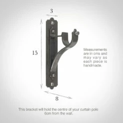 25mm Brett Standard Bracket In Polished 8 25mm Brett Standard Bracket In Polished -Jim Lawrence Sales 6010po 13