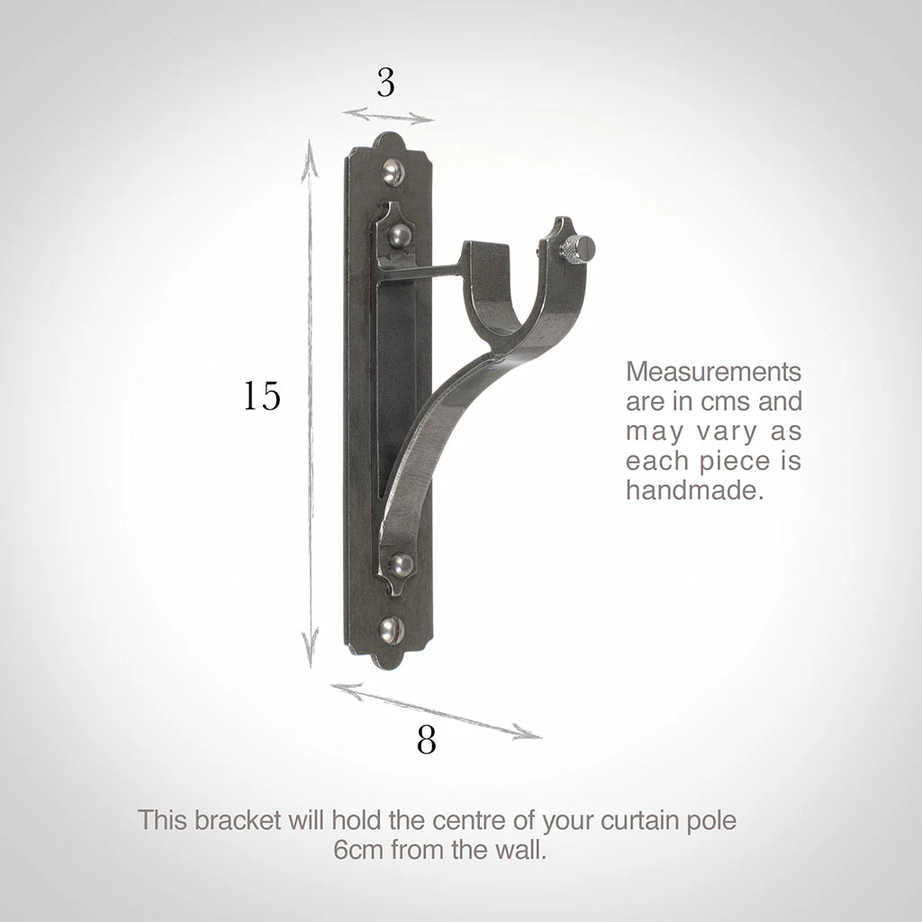 25mm Brett Standard Bracket In Polished 5 25mm Brett Standard Bracket In Polished - Image 3