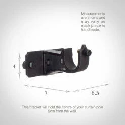 20mm Brett Centre Bracket In Beeswax 8 20mm Brett Centre Bracket In Beeswax -Jim Lawrence Sales 6011bw 13