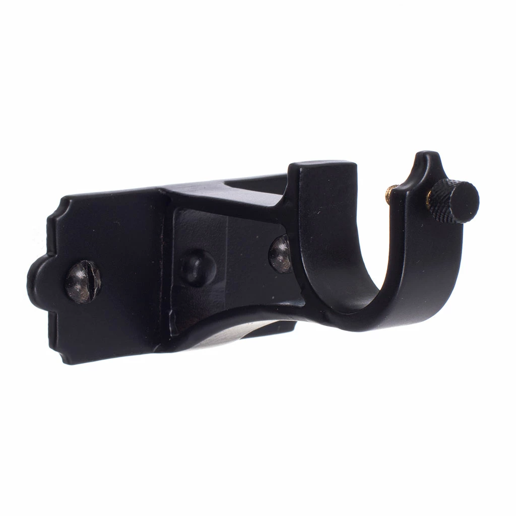 20mm Brett Centre Bracket In Matt Black 3 20mm Brett Centre Bracket In Matt Black