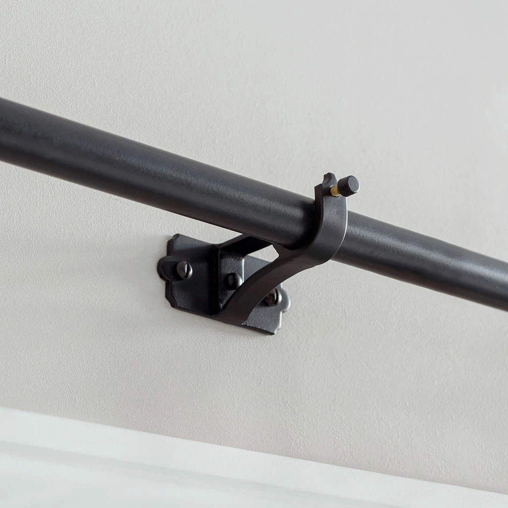 20mm Brett Centre Bracket In Matt Black 4 20mm Brett Centre Bracket In Matt Black - Image 2