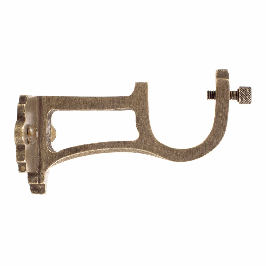 25mm Brett Centre Bracket In Antiqued Brass 6 25mm Brett Centre Bracket In Antiqued Brass - Image 4