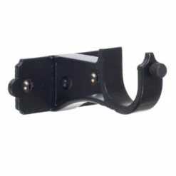 25mm Brett Centre Bracket In Matt Black