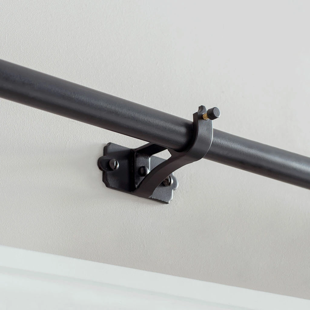 25mm Brett Centre Bracket In Matt Black 4 25mm Brett Centre Bracket In Matt Black - Image 2