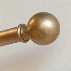 19mm Brass Ball Finial In Antiqued Brass 7 19mm Brass Ball Finial In Antiqued Brass -Jim Lawrence Sales 6014ab 4