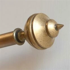 19mm Brass Empire Finial In Antiqued Brass 9 19mm Brass Empire Finial In Antiqued Brass -Jim Lawrence Sales 6018ab 4