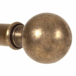 25mm Brass Ball Finial In Antiqued Brass 9 25mm Brass Ball Finial In Antiqued Brass -Jim Lawrence Sales 6019ab 20