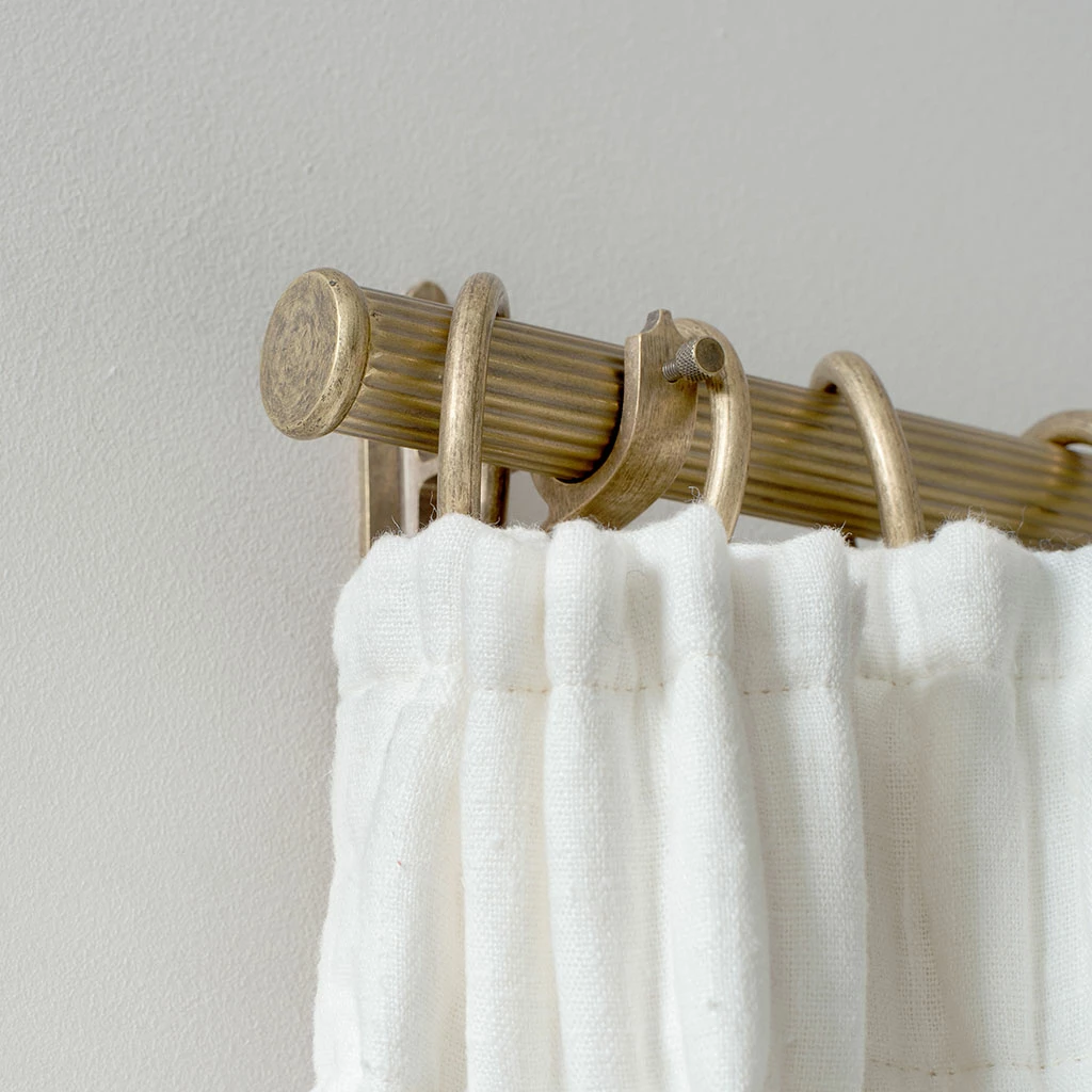 25mm Brass Button Finial In Antiqued Brass 4 25mm Brass Button Finial In Antiqued Brass - Image 2