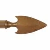25mm Hasta Spear Finial In Antiqued Brass -Jim Lawrence Sales 6022ab 1