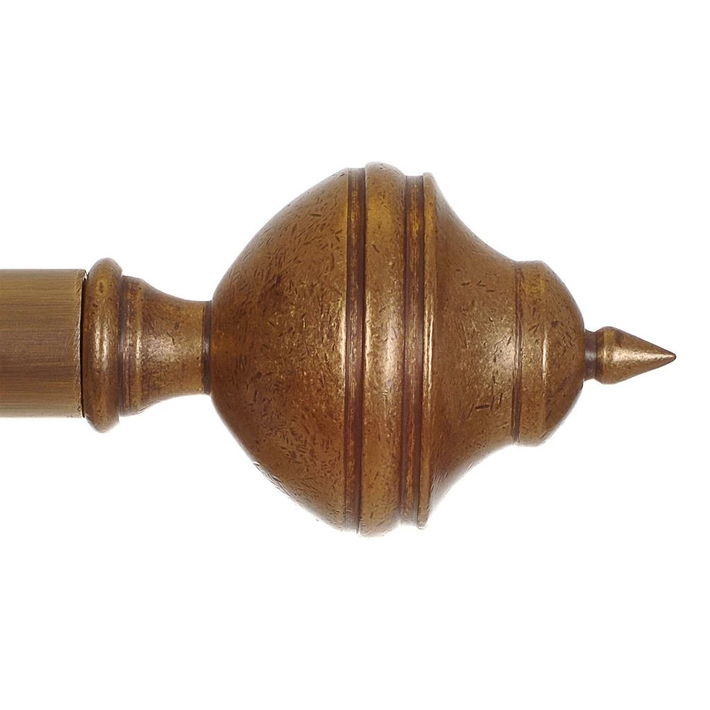 25mm Brass Empire Finial In Antiqued Brass 3 25mm Brass Empire Finial In Antiqued Brass