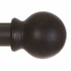 25mm Cannonball Finial In Beeswax