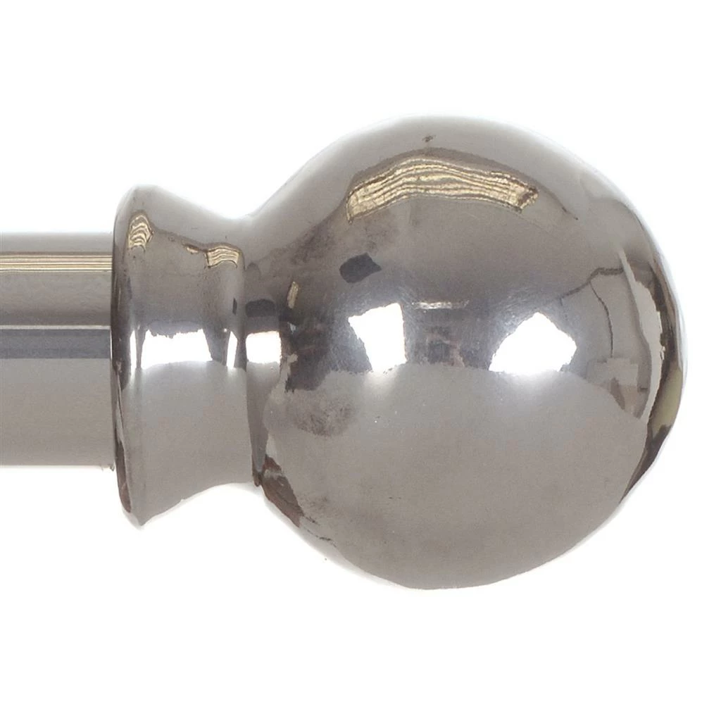 25mm Cannonball Finial In Mercury 3 25mm Cannonball Finial In Mercury
