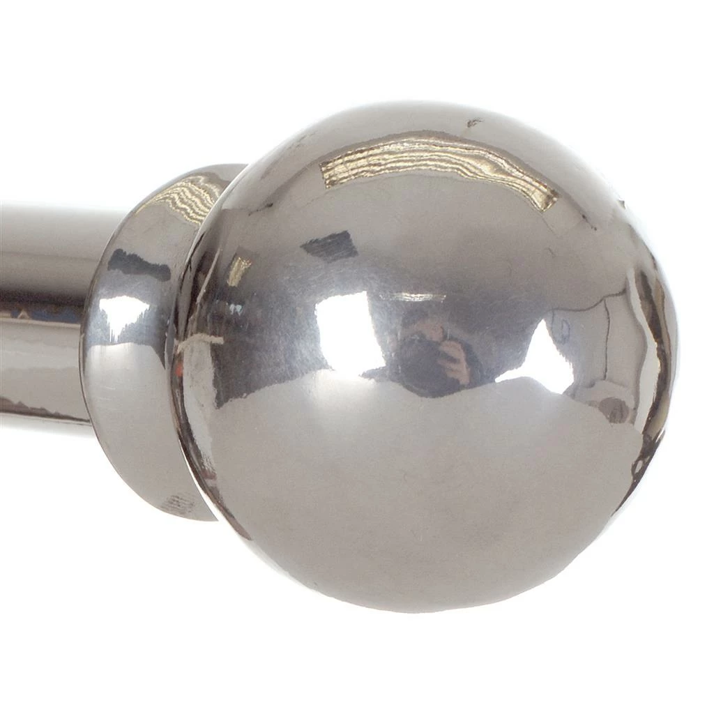 25mm Cannonball Finial In Mercury 5 25mm Cannonball Finial In Mercury - Image 3