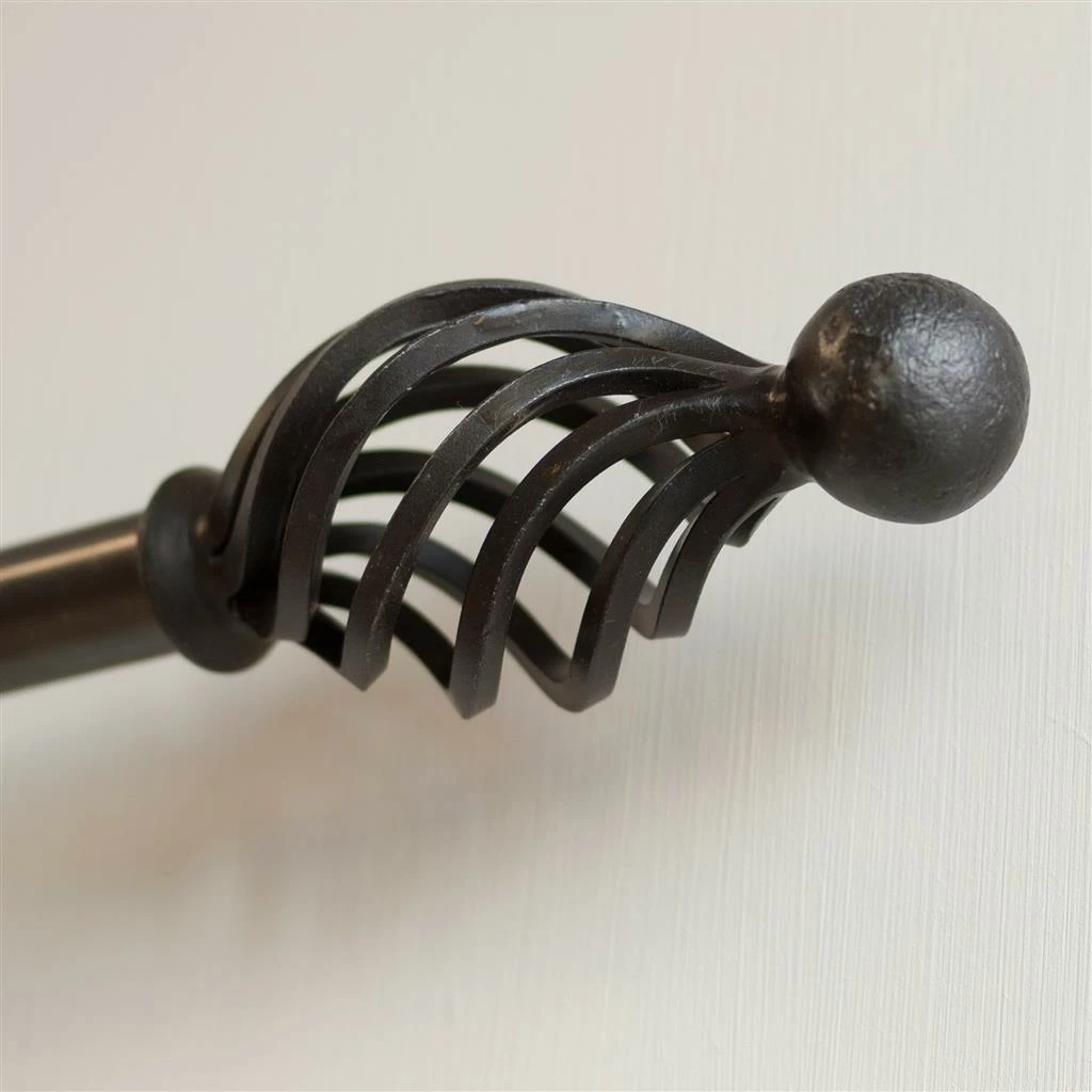 25mm Cage & Ball Finial In Beeswax 6 25mm Cage & Ball Finial In Beeswax - Image 4