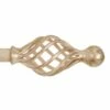 25mm Cage & Ball Finial In Old Ivory 2 25mm Cage & Ball Finial In Old Ivory -Jim Lawrence Sales 603oi 1