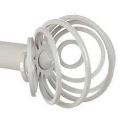 20mm Spiral Finial In Clay 9 20mm Spiral Finial In Clay -Jim Lawrence Sales 6058cl 20